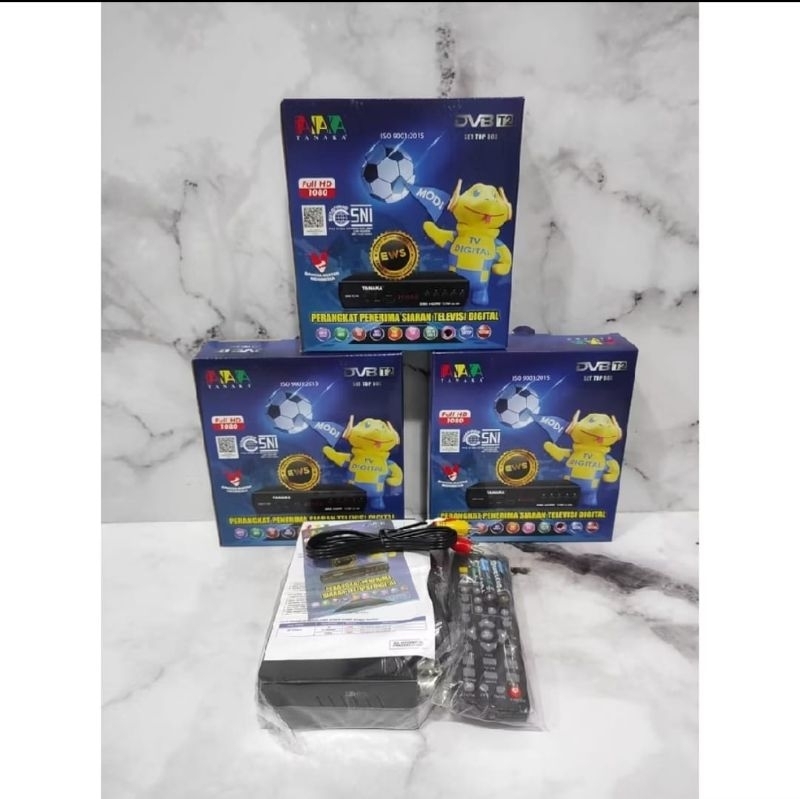 Set Top Box TANAKA DVB T2 TV Digital STB TANAKA DVB T2 HD NEW
