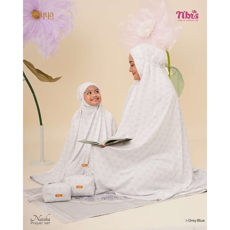 NIBRAS MUKENA ANAK NAISHA PRAYER SET MUKENA NIBRAS ANAK