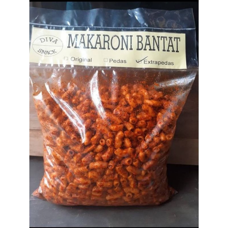 

Makroni bantat 1kg original,pedas,extra pedas