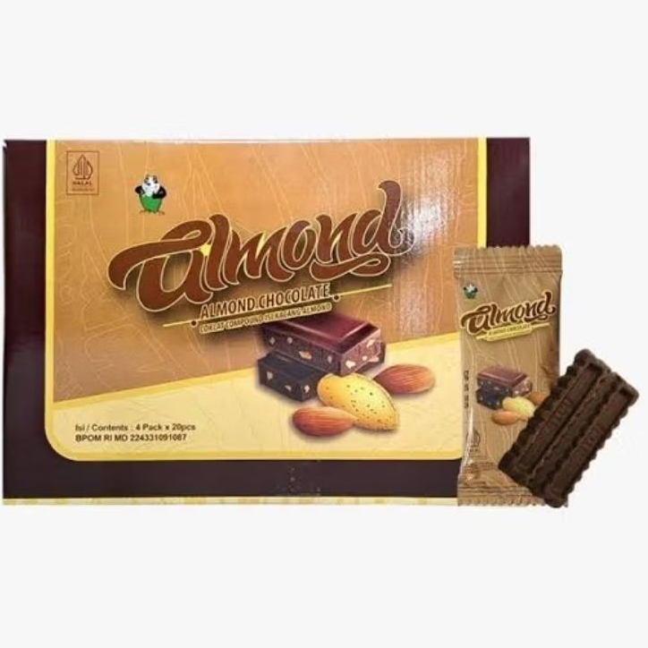 

1Dus & 1 Box Tobelo Almond Enak Mantul