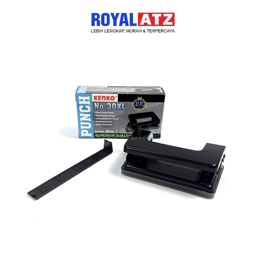 

Perforator / Punch / Pembolong Kertas KENKO 2 Lubang