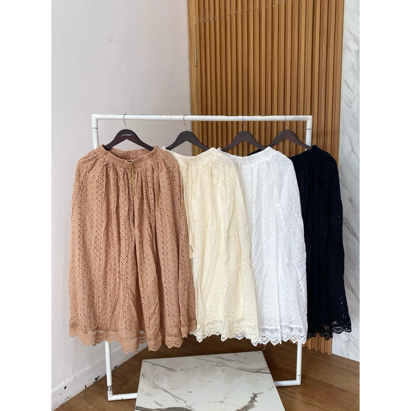 ROK KATUN BORDIR| ROK BORDIR