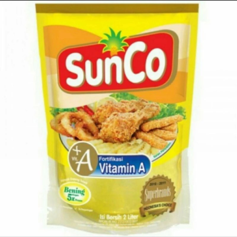 

Sunco minyak goreng 2 liter