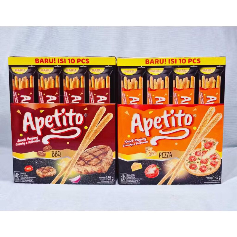 

ROMA APETITO BBQ DAN PIZZA SNACK BOX ISI 10 PCS