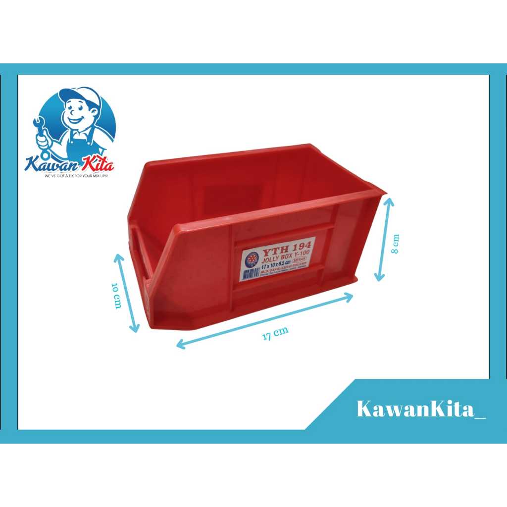 JOLLY BOX KECIL MERAH Y-100