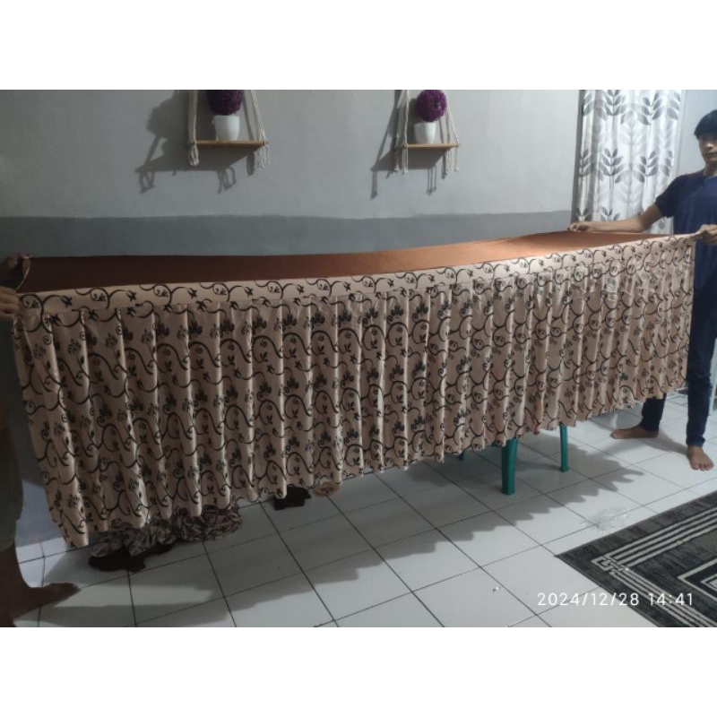 Cover Meja Batik Fillamin - Taplak Meja Batik - Sarung Meja Prasmanan Batik UK: 120x60x75cm