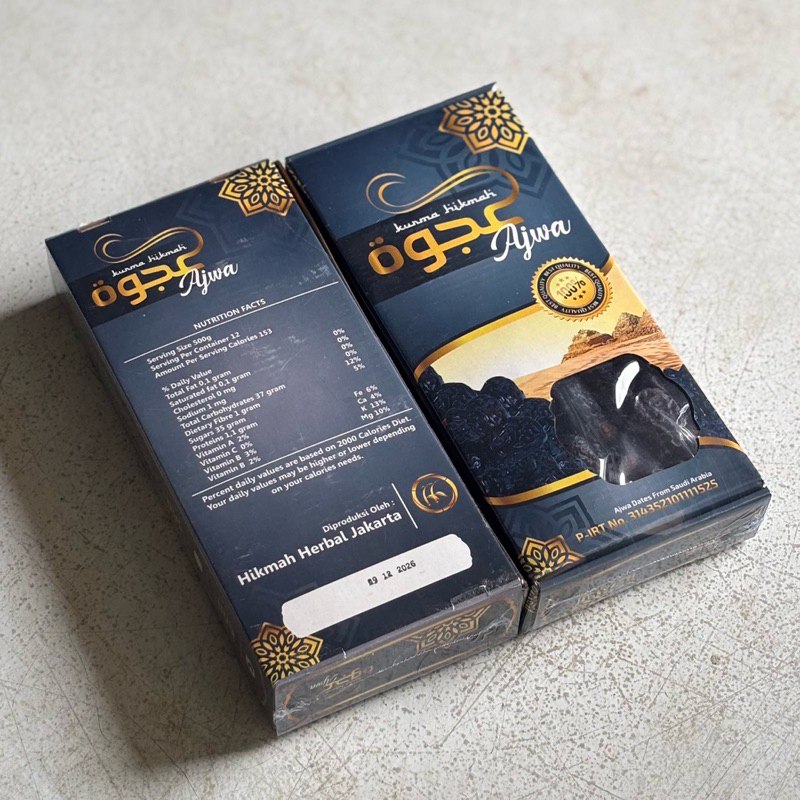 

Kurma Ajwa Hikmah 500 gram