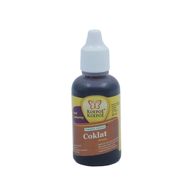 

Pewarna Makanan Koepoe Pewarna Cokelat 30 ml