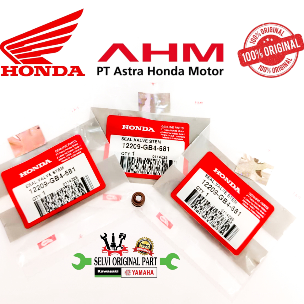 ORING KLEP SEAL KLEP GB4 GRAND SUPRAX125 BEAT VARIO BEATFI VARIO125 HONDA ORIGINAL