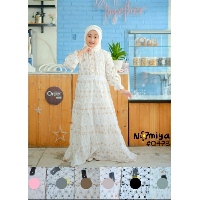 gamis anak perempuan NOMIYA