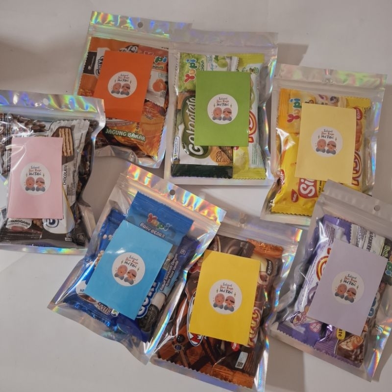 

Amplop Lebaran + Snack Mini Gift Paket Snack Hari Raya Idul Fitri