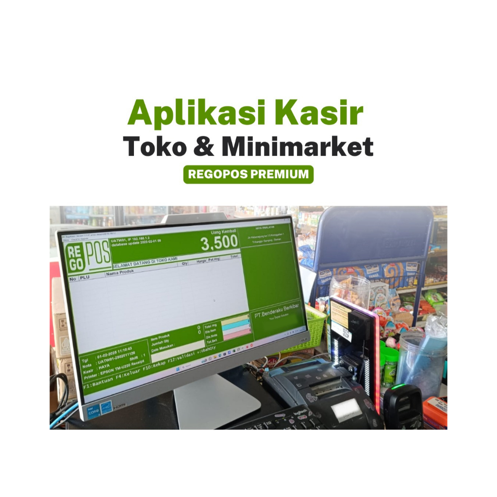 REGOPOS Aplikasi Kasir Toko Minimarket Grosir Kelontong