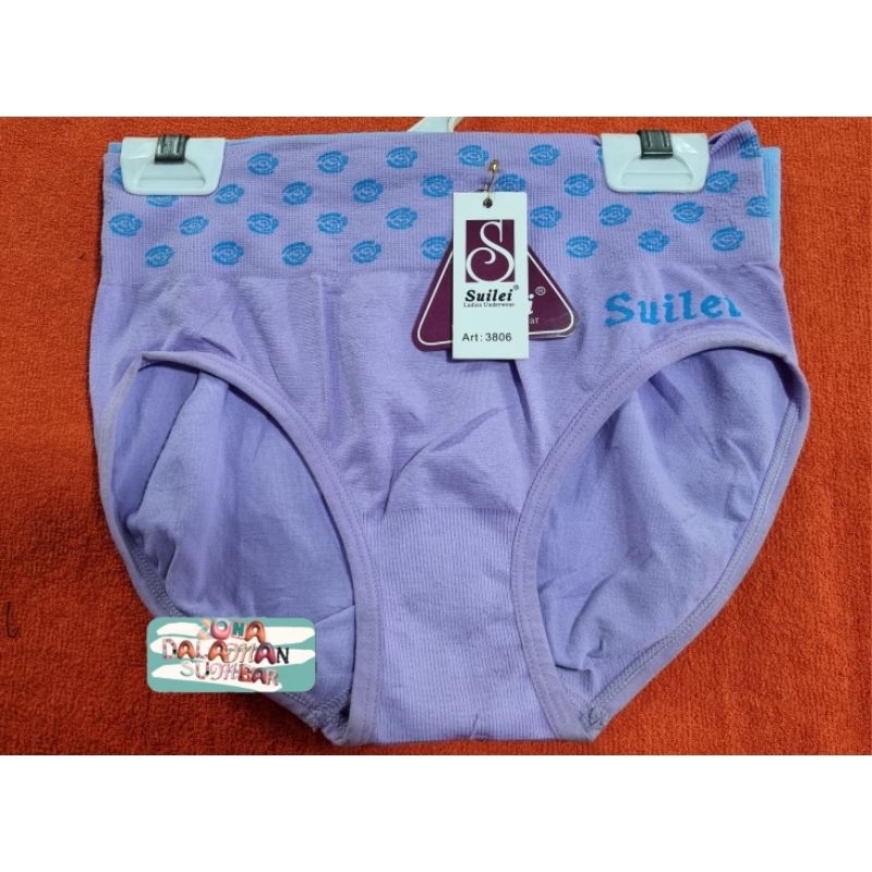 [ZDS] 3 PCS CELANA DALAM WANITA SUILEI BAHAN RAJUT - CD DALAMAN SHAPEWEAR KORSET CD