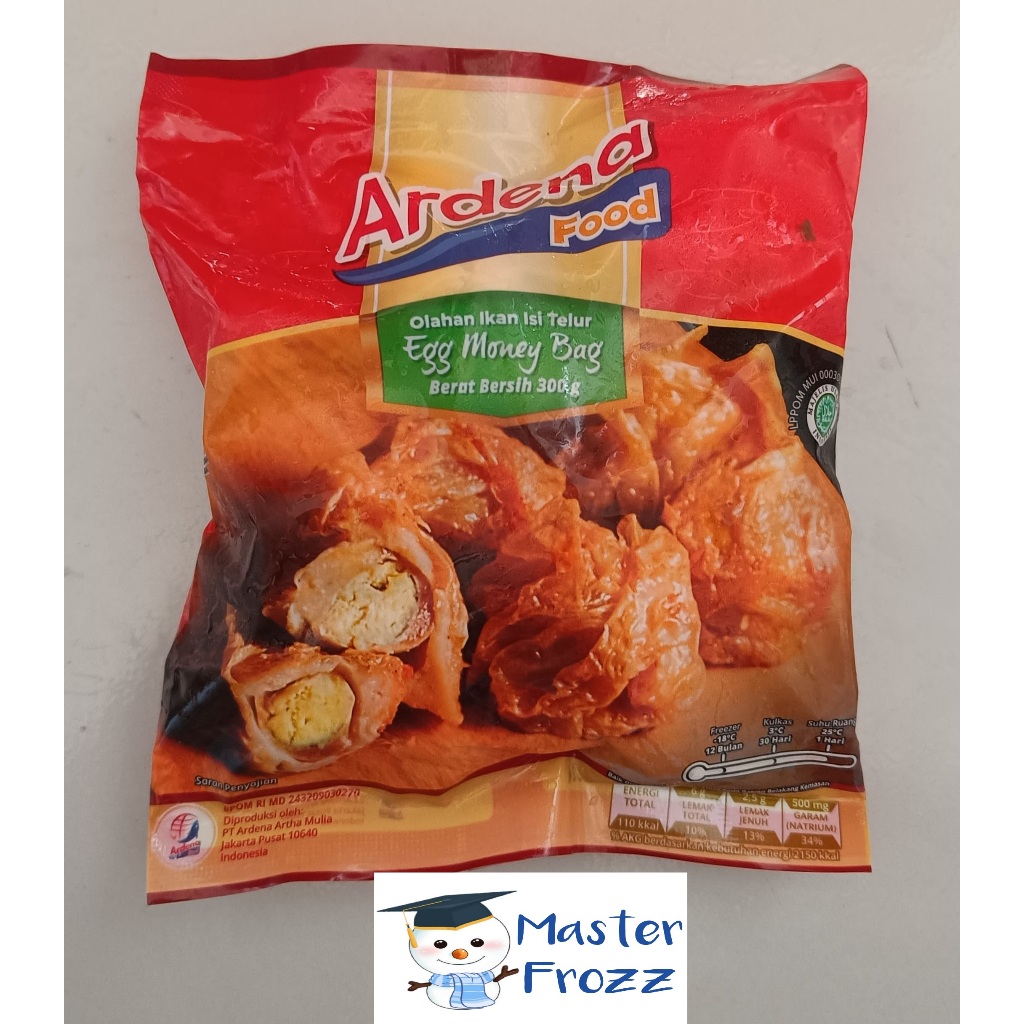 

Ardena Food Egg Money Bag | Ekado | Olahan Ikan Isi Telur