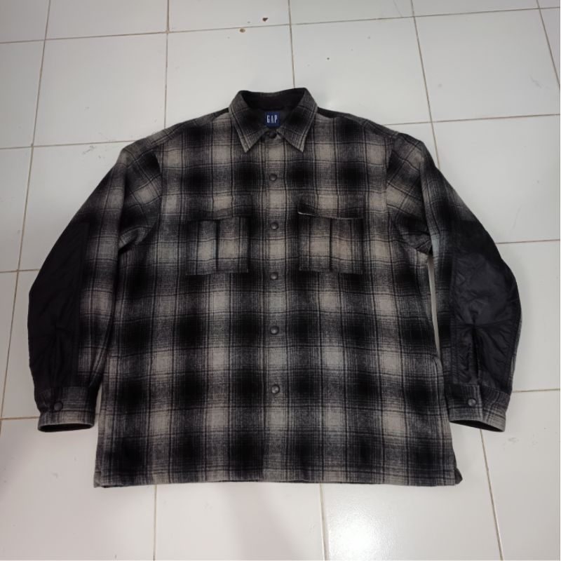 Vintage GAP Veterano Wool Flannel Jacket size XL