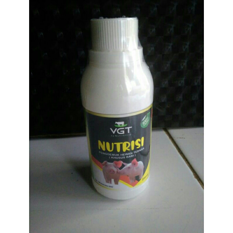 vgt nutrisi percepat  penggemuk hewan ternak babi