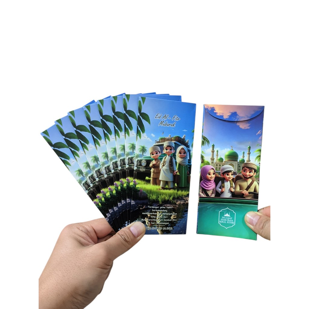 

Amplop Lebaran Idul Fitri (isi 20pcs) Amplop Karakter Angpao Lucu