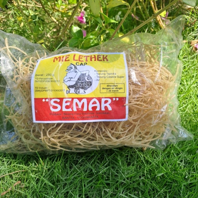 

Mie lethek Bendo, bakmie khas Jogja cap Semar Asli Srandakan Bantul (250gr).