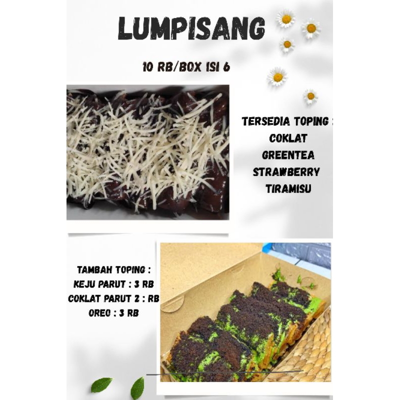 

Lumpisang toping glaze