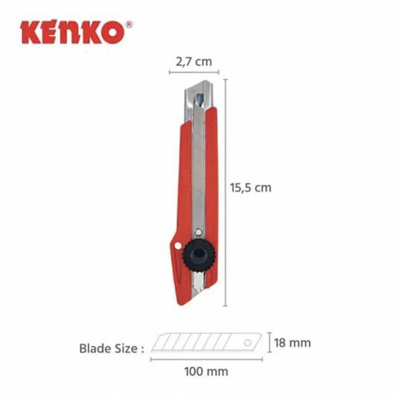 

Cutter Kenko Besar L 500 ( 1KOTAK = 12 Pcs)
