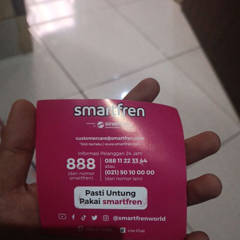 kartu perdana smartfen unlimitid 1box