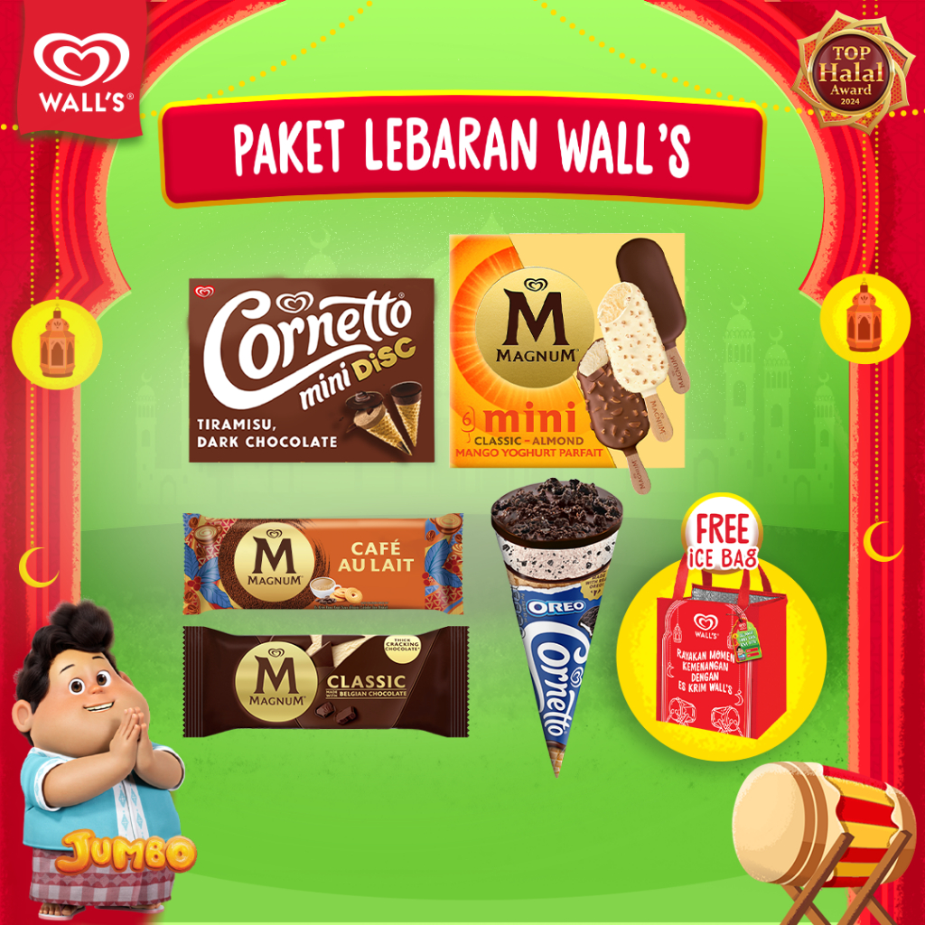 

Wall's Hampers Lebaran - Es Krim / Ice Cream Wall's