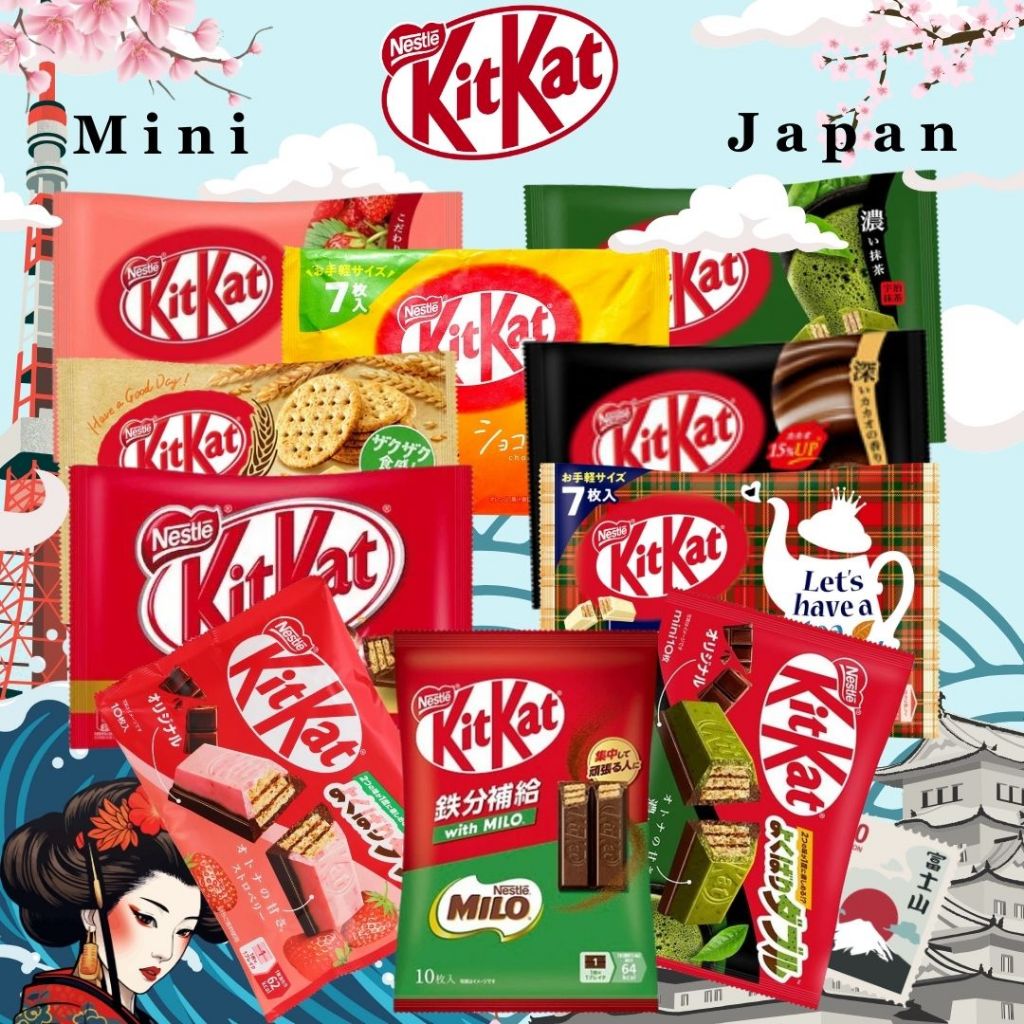 

Nestle Kitkat Mini Wafer berbalut Cokelat 1 Pak