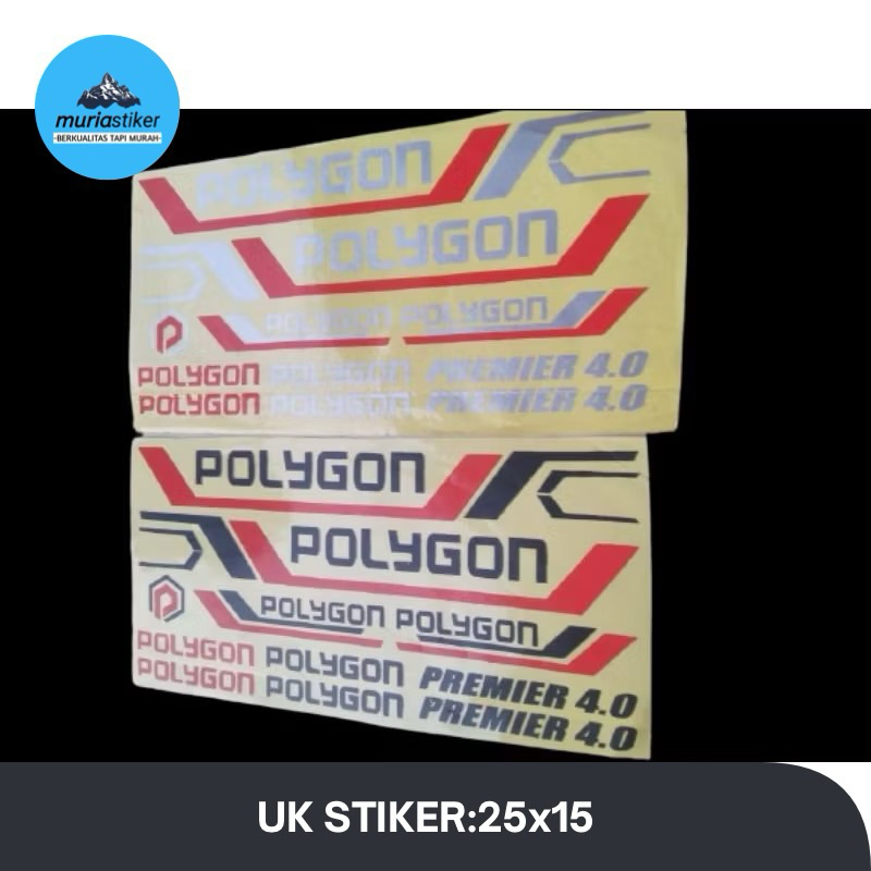Stiker Sepeda Polygon Premier