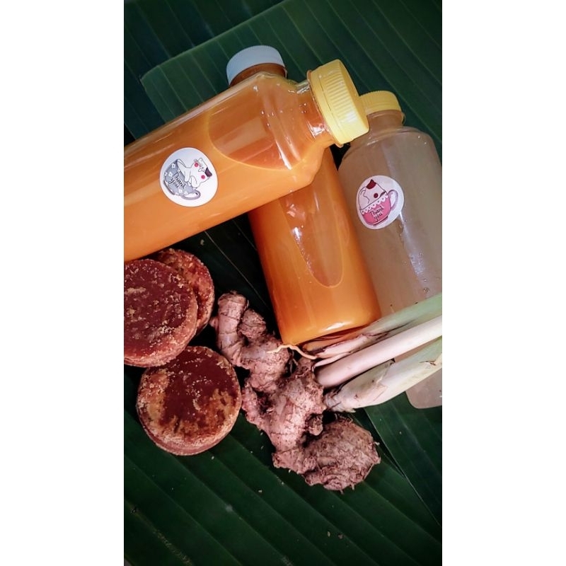 

Jamu kunyit asem 250 ml 500 ml 1000 ml by Jamu Mbok Sum