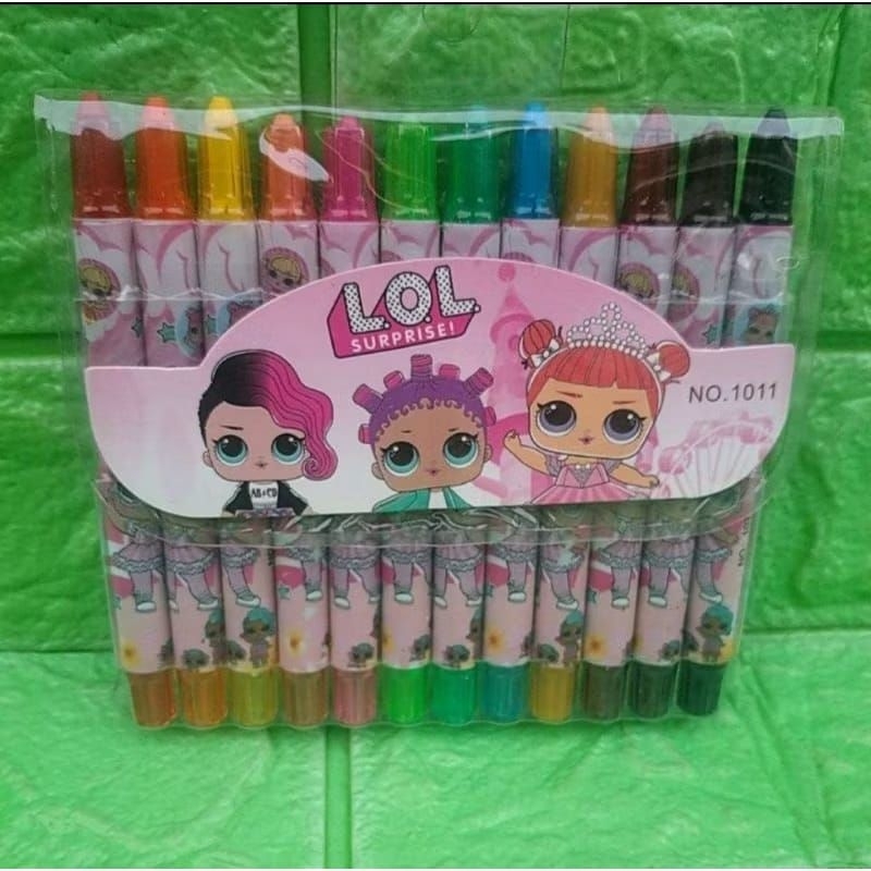 

LOL surprise krayon putar isi 12 warna