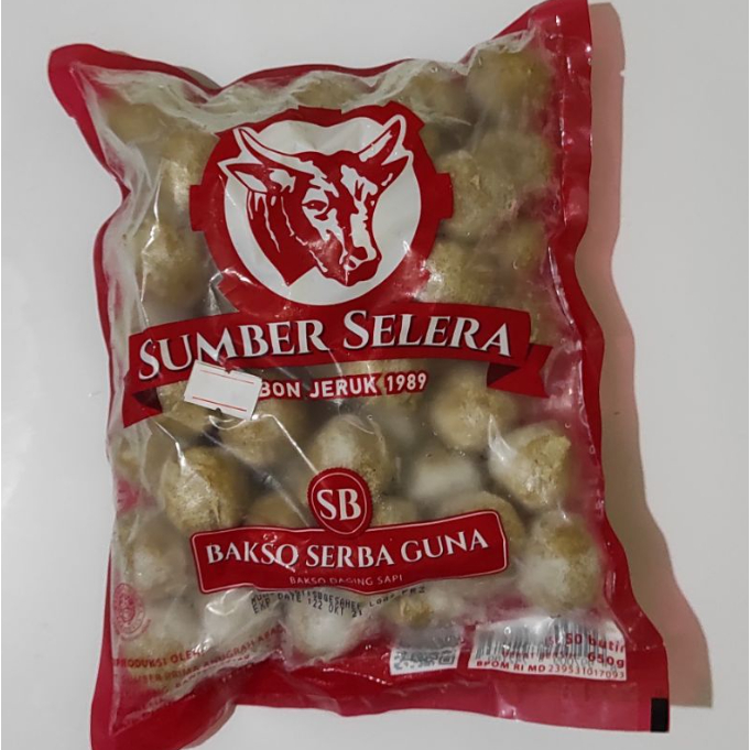 

Sumber Selera Bakso Serba Guna 650 g
