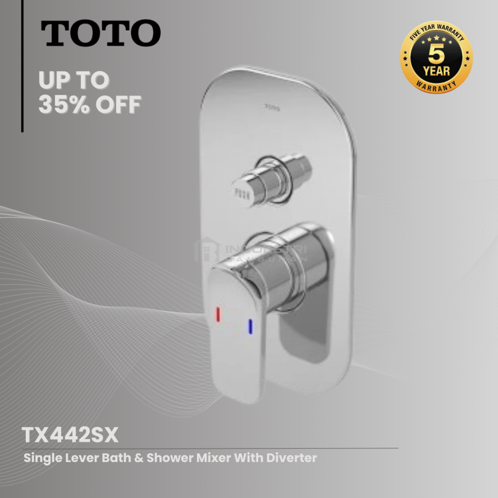 Kran Tanam Mixer with Diverter TOTO TX 442 SX (Hot - Cold)