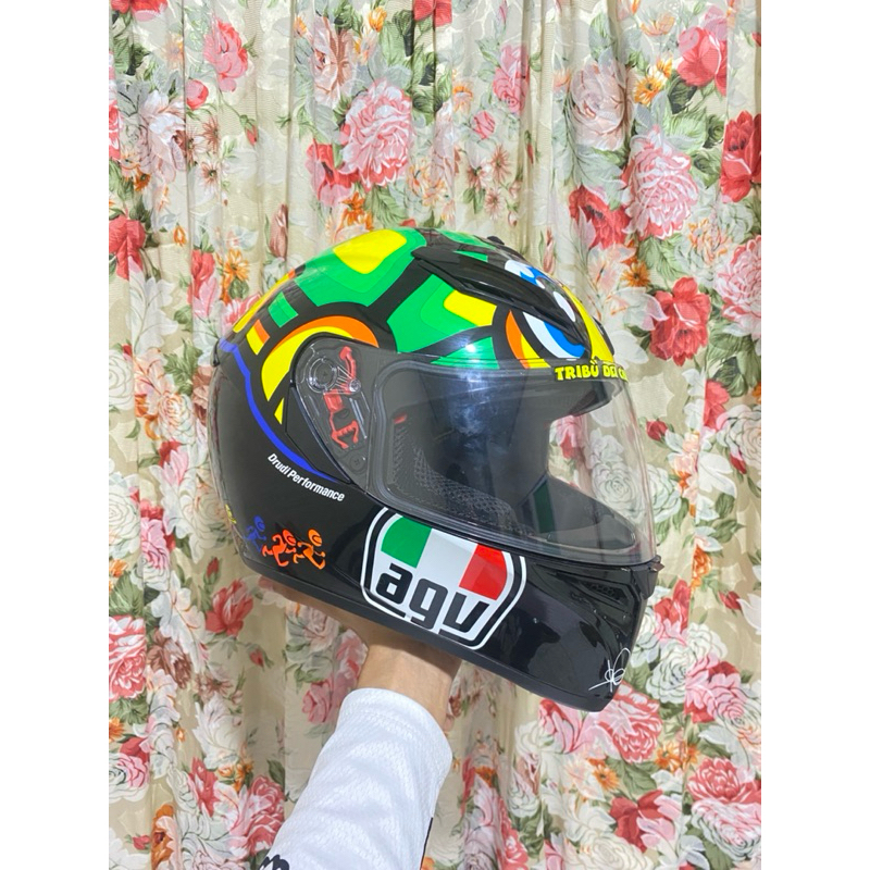 Helm AGV K3 SV Tartaruga series Full Face (0T43-A) Original