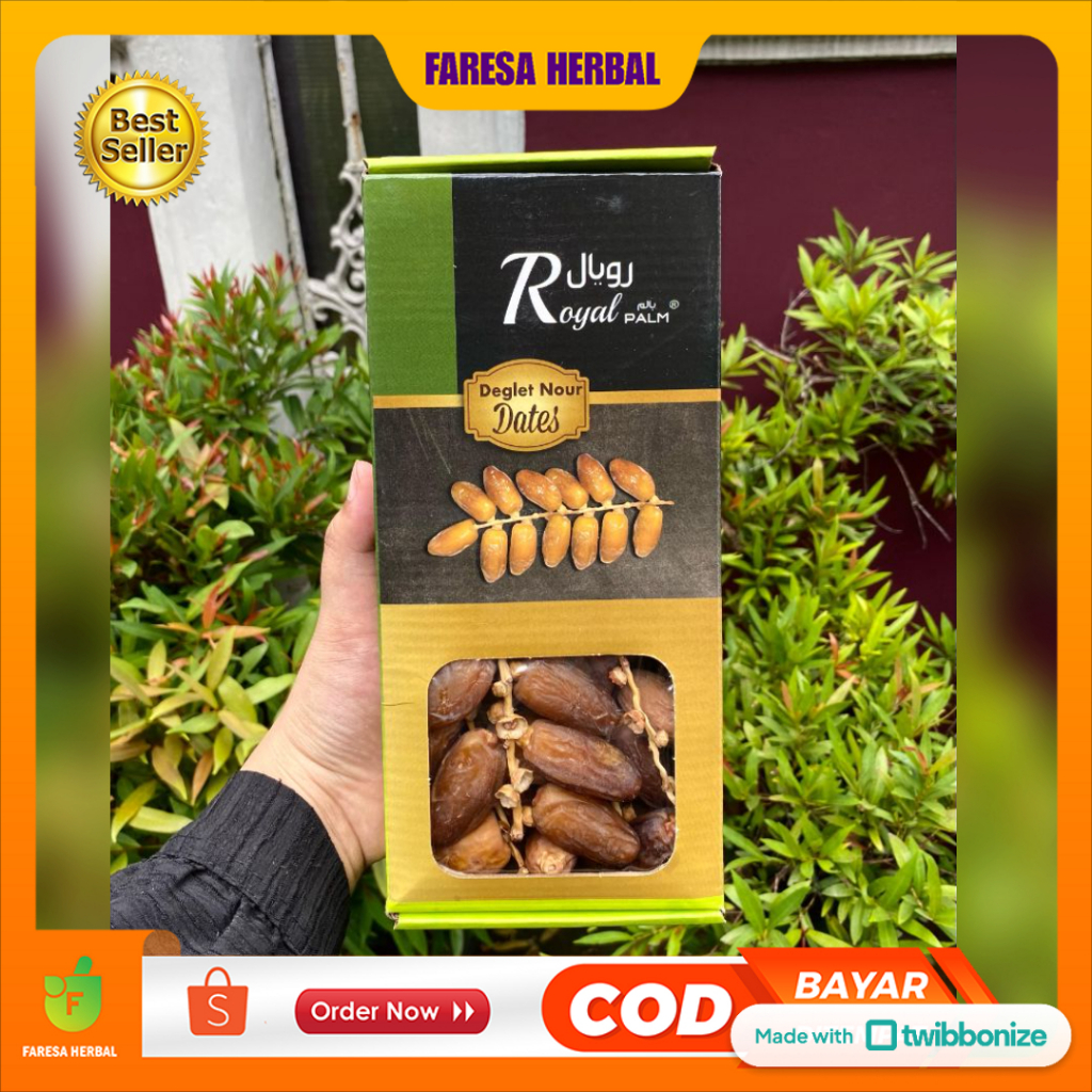

Kurma Tunisia tangkai/ TUNIS ROYAL 500GR/ Kurma tunis.