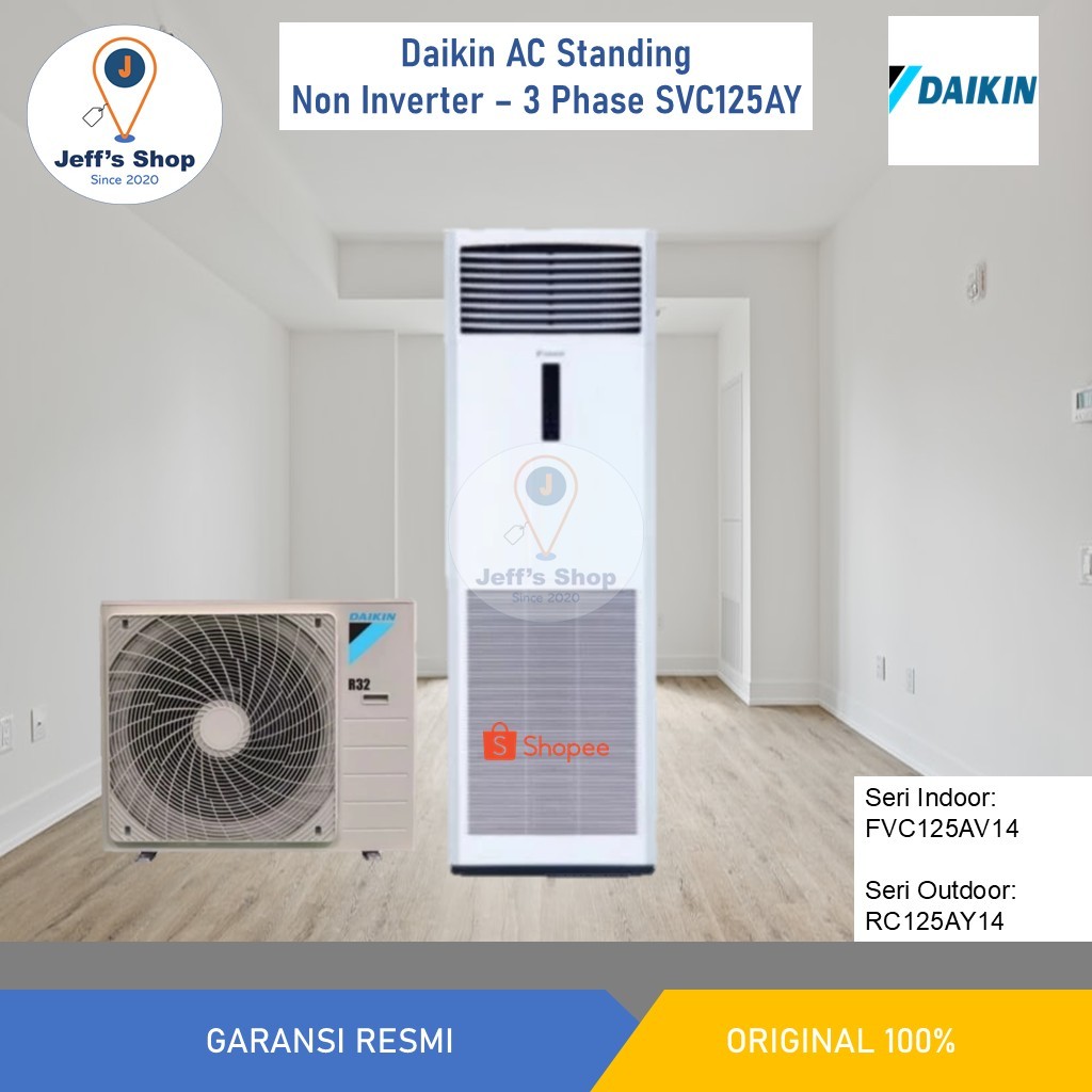 Daikin AC Standing 5 PK Non Inverter SVC125AY