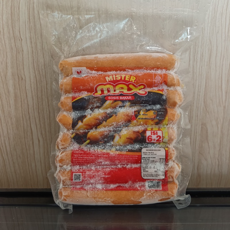 

[INSTANT] MISTER MAX SOSIS BAKAR JUMBO 500g isi 8