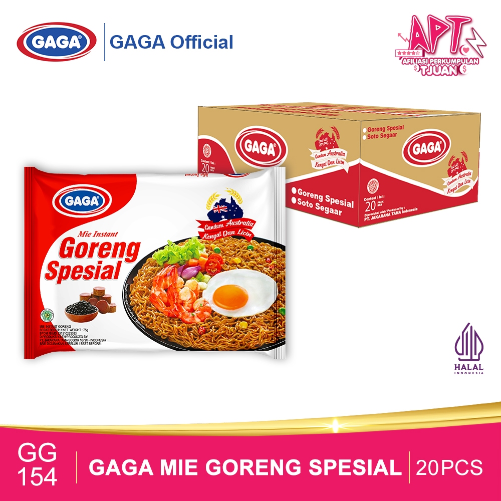 

GAGA Mie Goreng Spesial KTN (isi 20 pcs) (GG154)