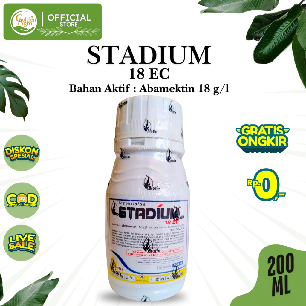 INSEKTISIDA STADIUM 18EC EC 200ML ML