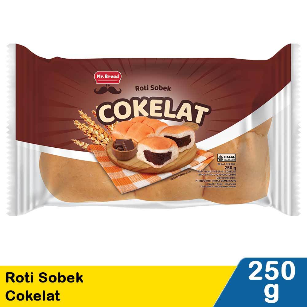 

Mr. Bread Roti Kasur 6's Coklat – Lembut, Manis, & Coklatnya Melimpah!