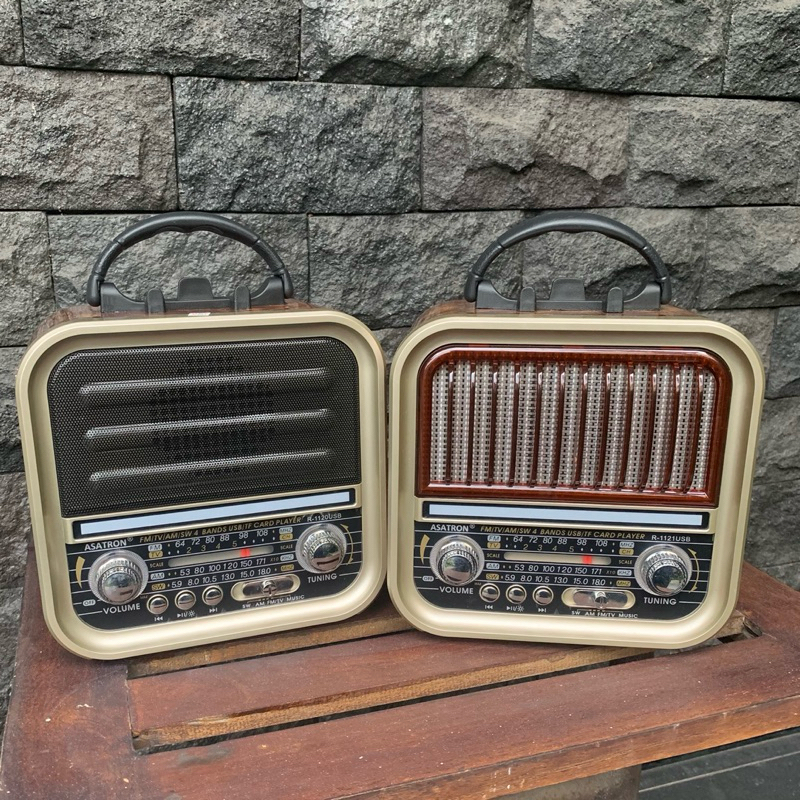radio asatron R-1120USB/radio klasik/radio jadul/Radio vintage/Radio charger/Radio Usb