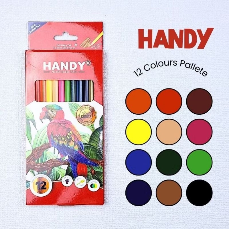 

HANDY pensil warna isi 12 pcs