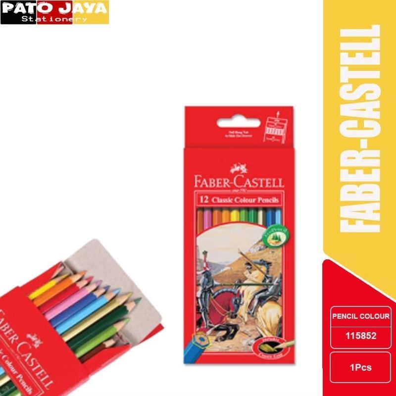 

faber Castell pensil warna isi 12 warna