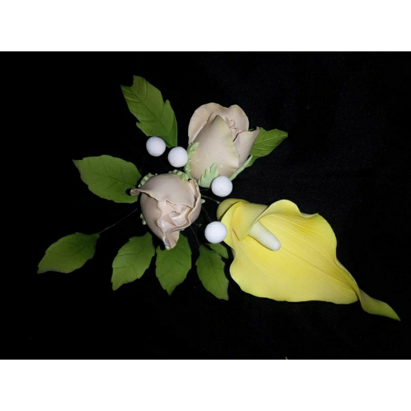 

Gumpaste Flower For cake Decoration CLR 4
