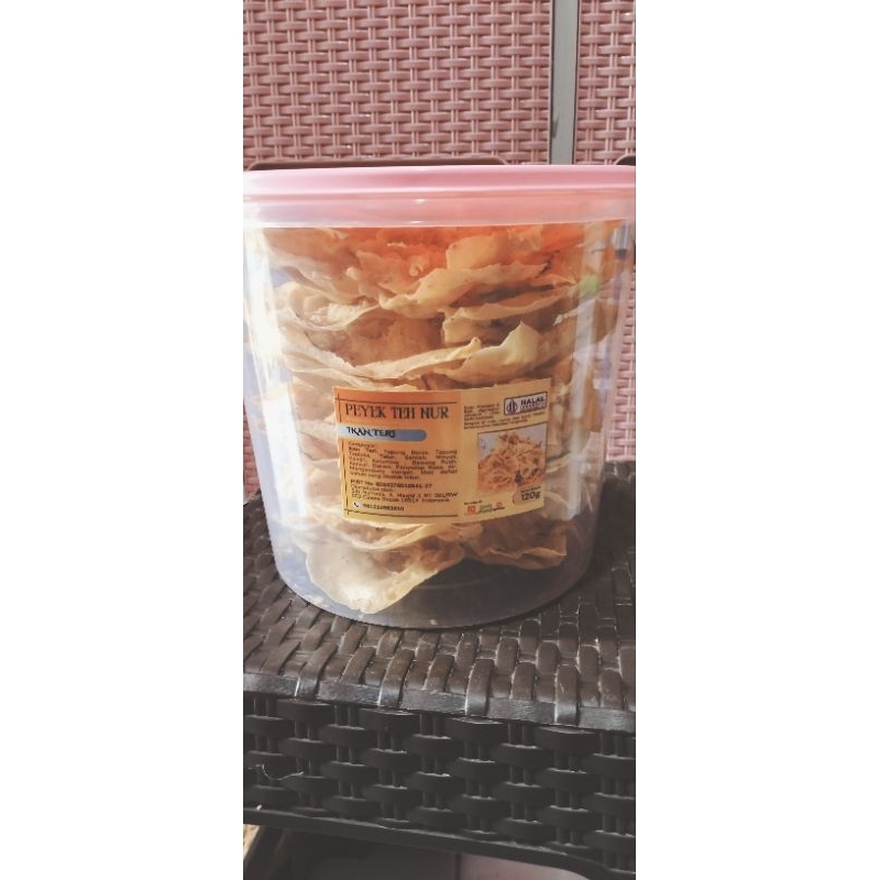 

Peyek Ikan Teri Ukuran 5L