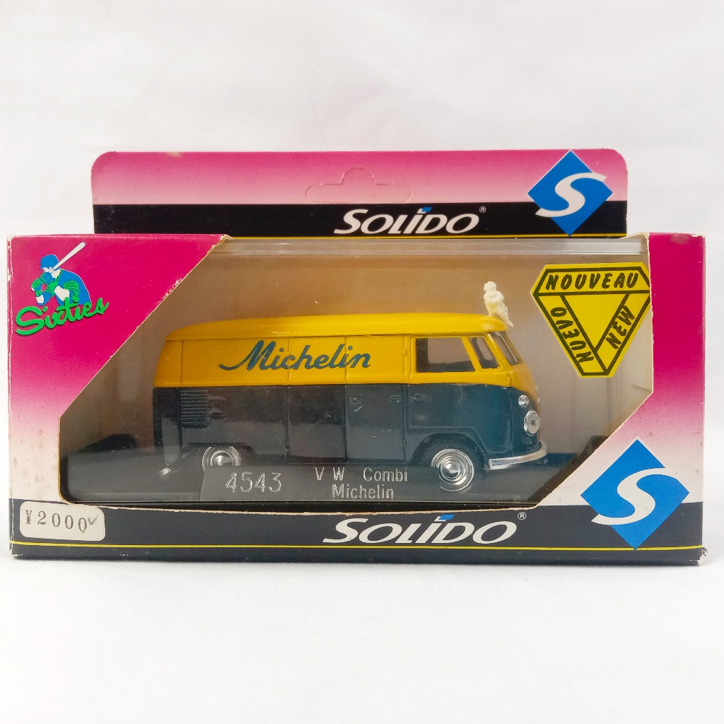 Diecast Solido Volkswagen Combi Michelin 1/43 – Koleksi Vintage Sixties