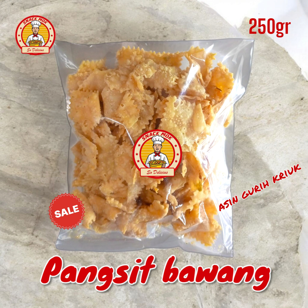 

SNACK MOK - PANGSIT BAWANG 250 GRAM