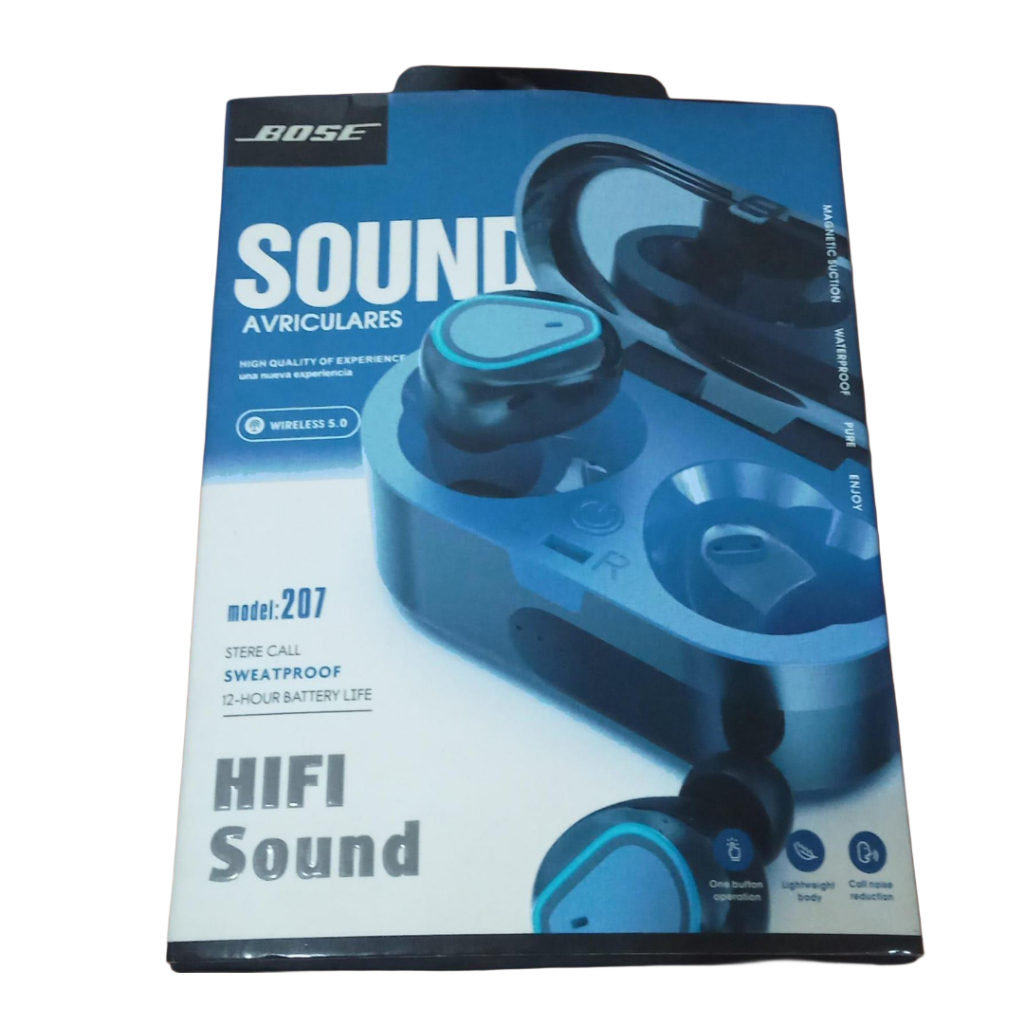 Sale Tws Bluetooth Bose 207 Original Earphone Headset Wireless Hifi Sound [MPG]