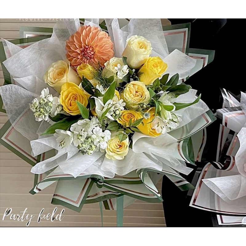

[1PAK/20PCS] CMGJ Kertas buket bunga / flower bouquet wrapping paper