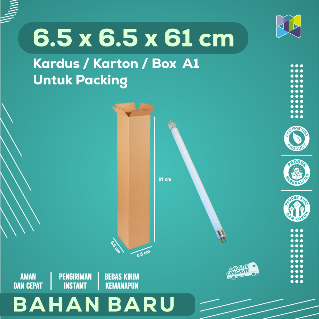 

Box Packing 6,5x6,5x61 / Kardus Packing / Karton Packing