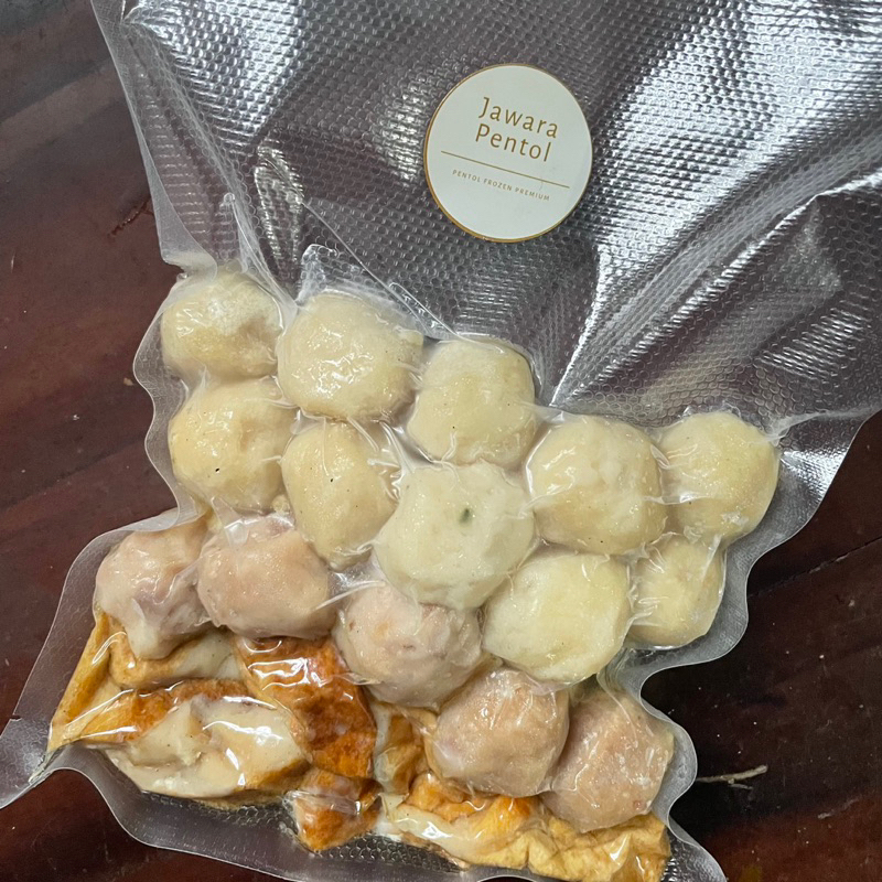 

Pentol Mix bumbu kacang